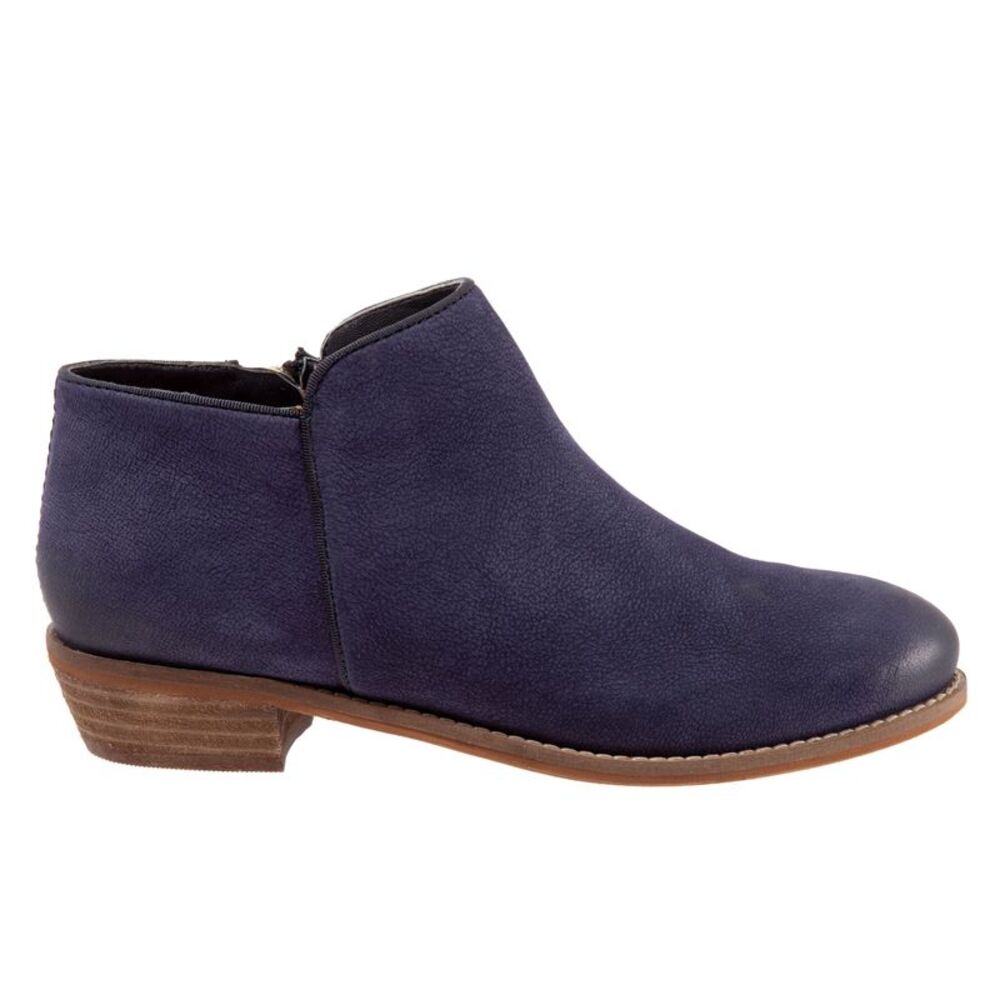 Softwalk Womens Rocklin Blue Boots (NWT)